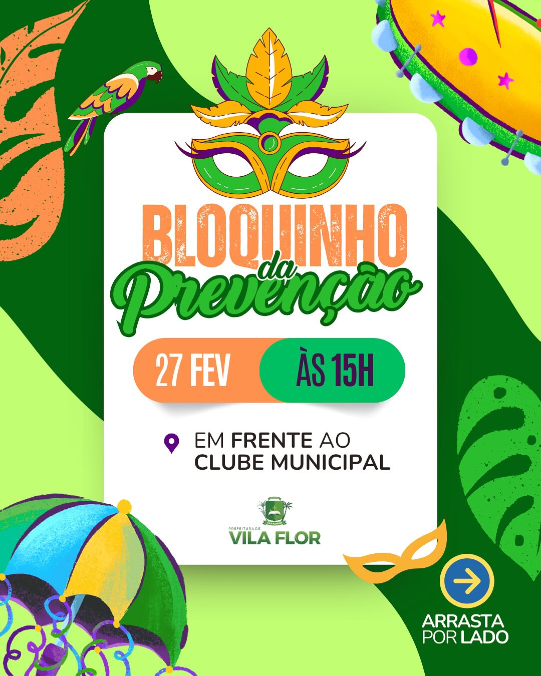 Bloquinho da prevenção