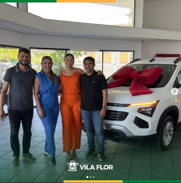 A Prefeitura de Vila Flor adquiriu uma Spin 7 Lugares.