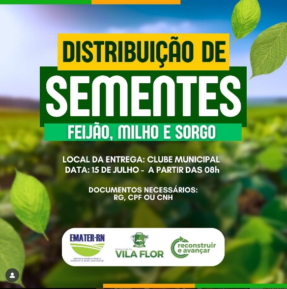 ATENÇÃO AGRICULTORES DE VILA FLOR!