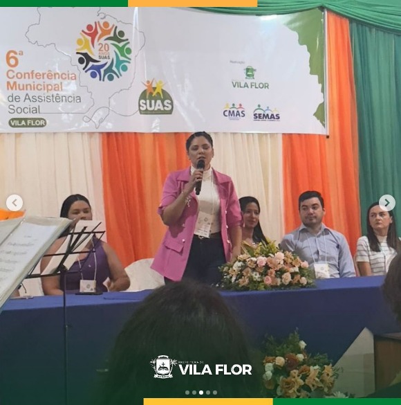 6° Conferência Municipal de Assistência Social.