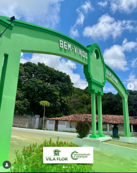 Vila Flor segue ainda mais bonita! 🌿✨