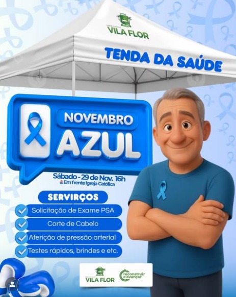 *Novembro Azul é cuidado e prevenção!*