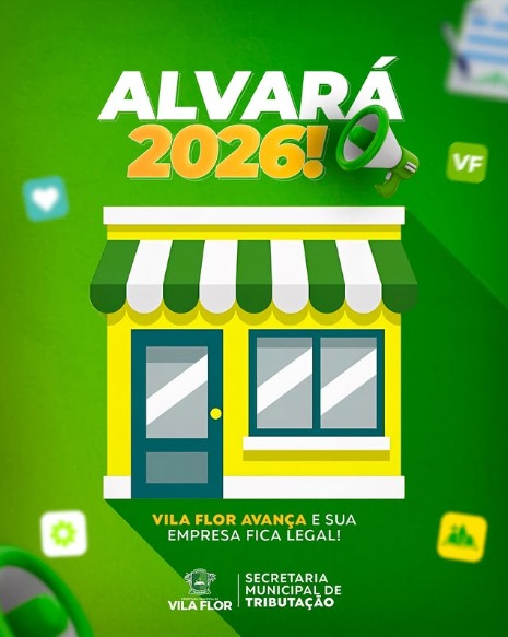 Alvará 2026 já disponível!